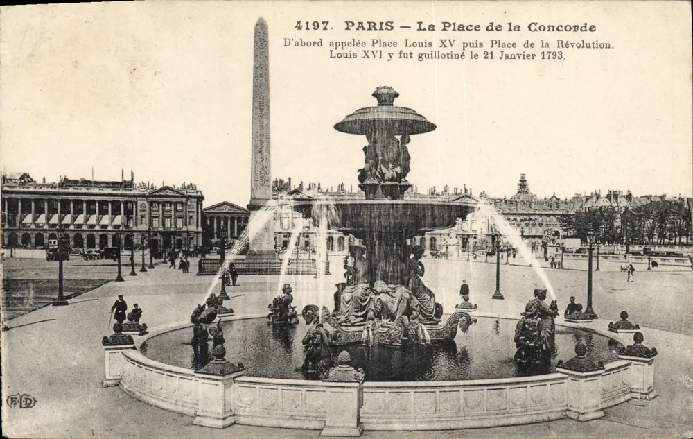 Paris — La Place de la Concorde — F.D. n°4197 - Vorderseite
