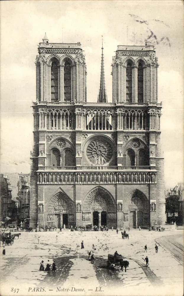 Paris — Notre-Dame — LL. n° 857 - Frente