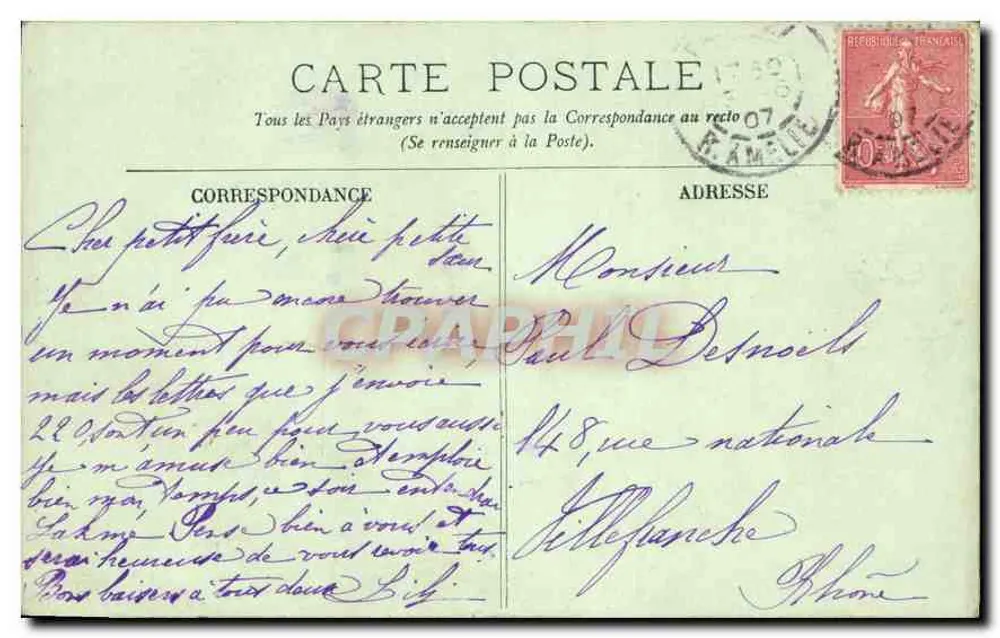 Paris — Notre-Dame — LL. n° 857 - Verso