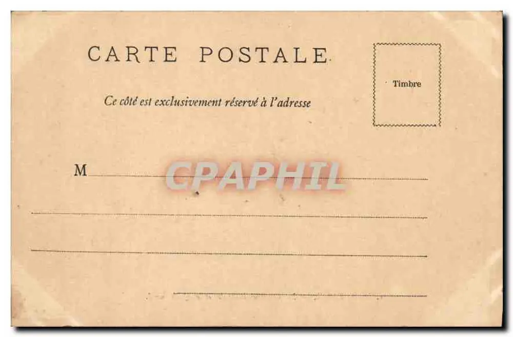 Bordeaux — Les Colonnes Rostrales und die nördlichen Quais — W. F. DEPOSÉ - Rückseite