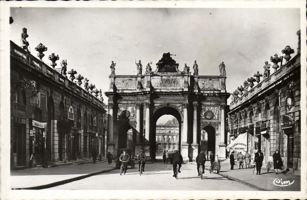 Nancy — Arco do Triunfo — editor Pim - Frente