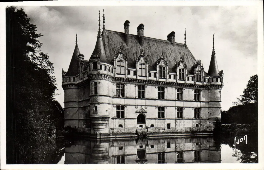 Azay-le-Rideau (Indre-et-Loire) — Das Schloss — Les Éditions d'Art - Vorderseite