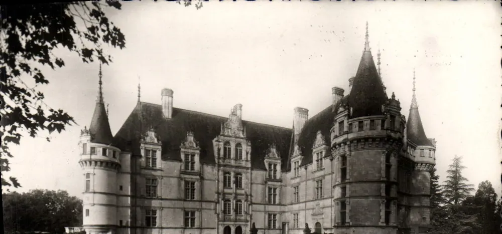 Azay-le-Rideau — Nationaler Schloss (16. Jahrhundert) — Edition Comptoir Général du Fumeur, 51, rue Em. Zol, Tours - Vorderseite