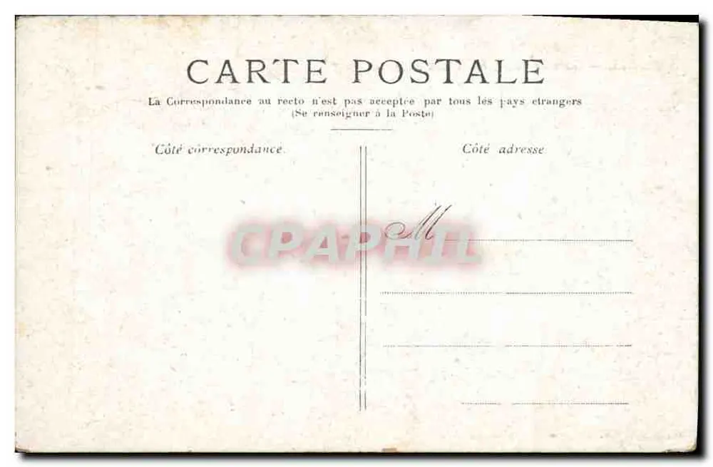 Paris — Estação da Este, avenida de Strasbourg — editor não identificado - Verso