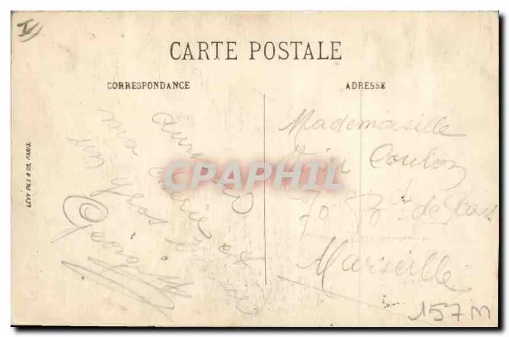 Dijon — Monument du 30 Octobre — éditeur LL. n° 61 - Verso