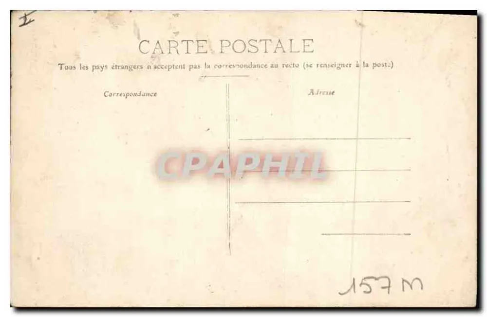 Dijon — Estátua de São Bernardo — editor anônimo, n° 23 - Verso