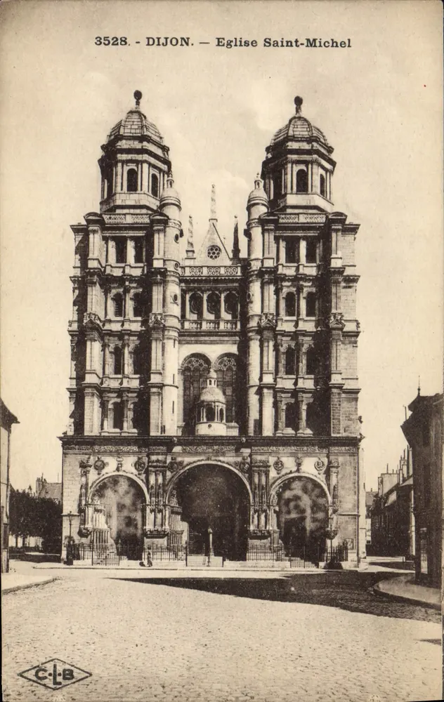 Dijon — Kerk van Sint-Michaël — C-L-B, n° 3528 - Voorkant