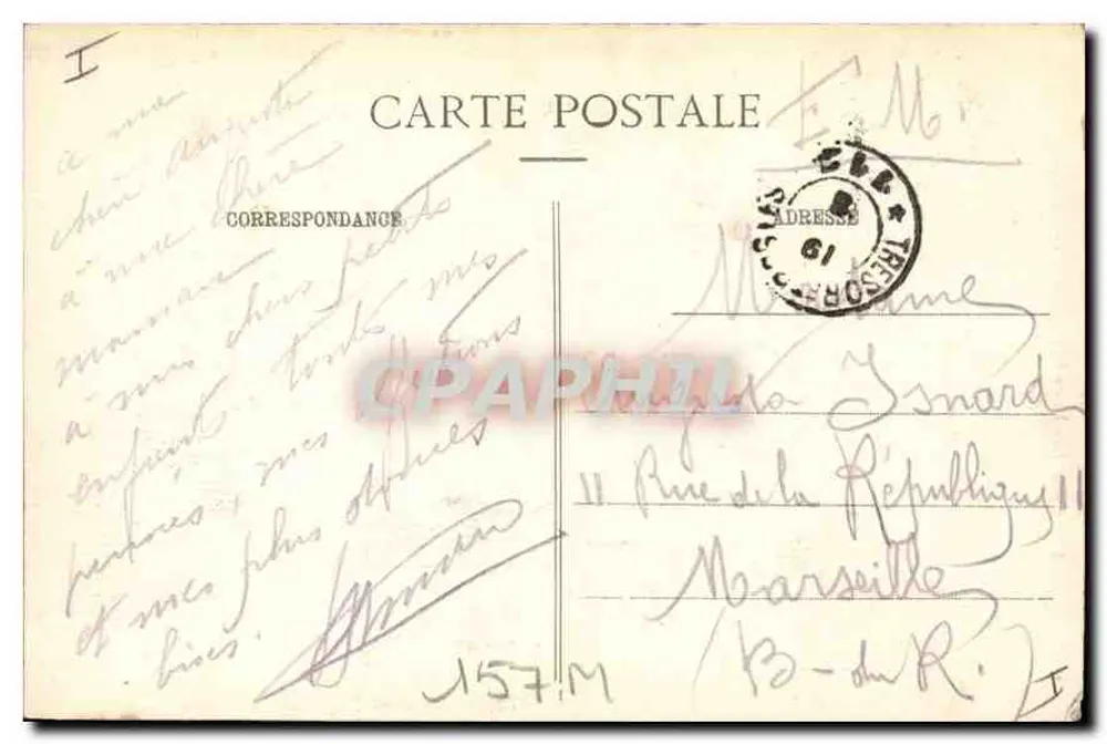 Dijon - Igreja de São Miguel — L. V., editor, n° 505 - Verso