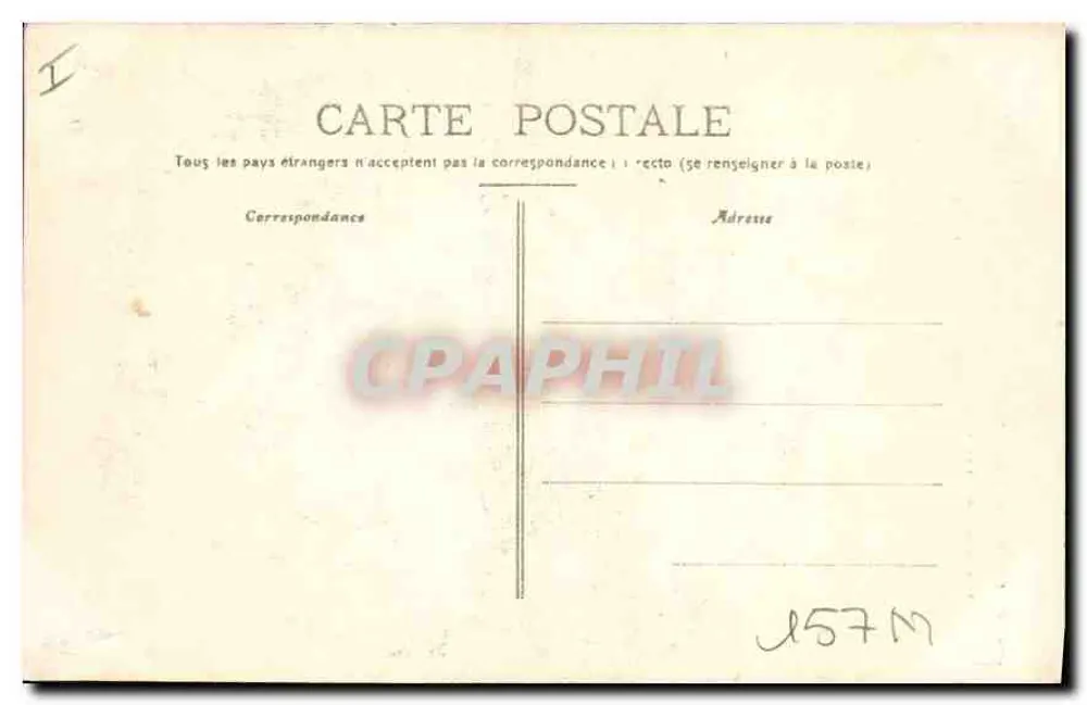 Dijon — Square des Ducs und Tour de l'Hôtel de Ville — Verlag R.G., Nr. 9 - Rückseite