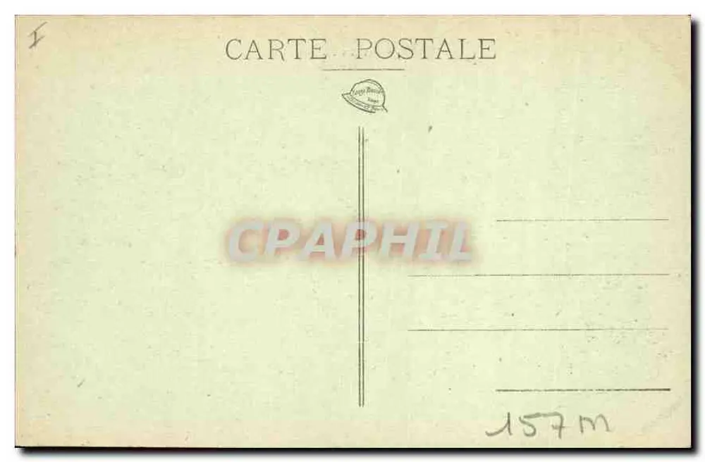 Dijon — Praça das Armas — editor anônimo, número de série 79 - Verso