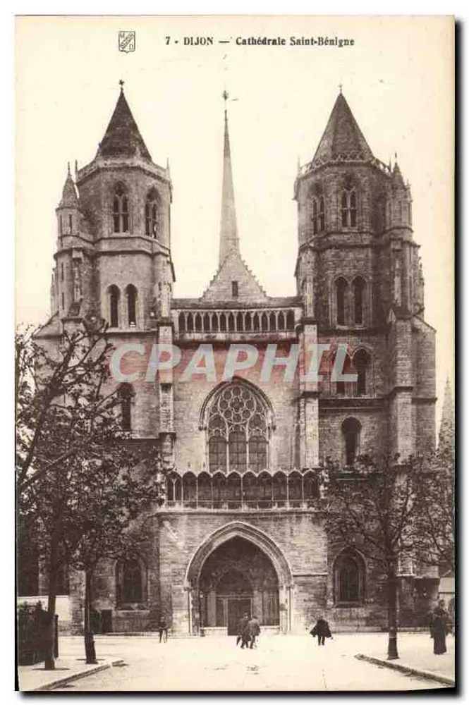 Dijon — Catedral de São Bénigne — editor impressor - Frente