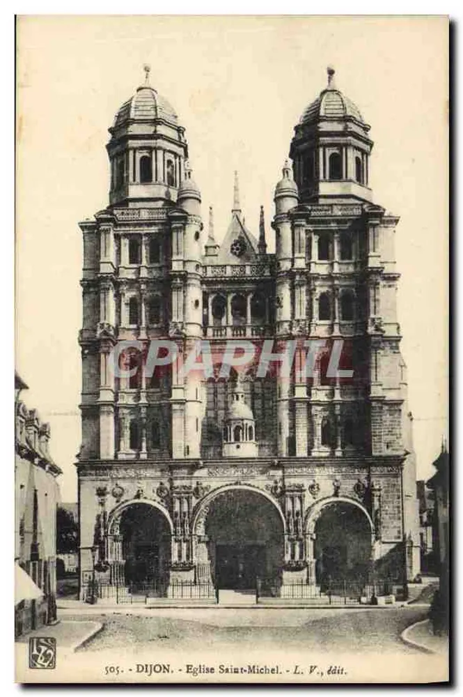 Dijon - Igreja de São Miguel — L. V., editor - Frente