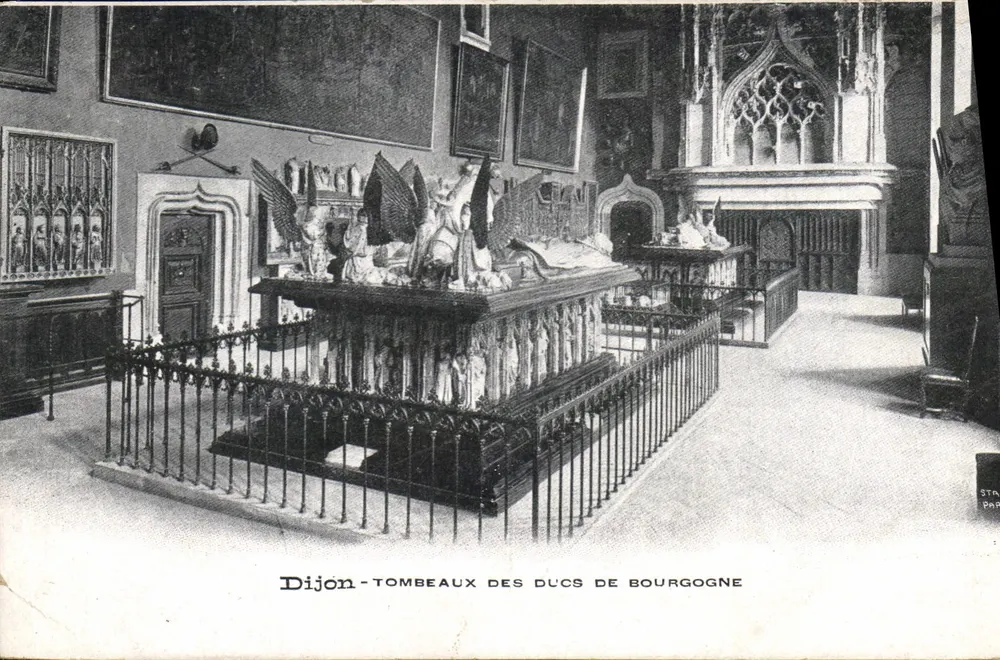 Dijon — Tumbas dos Duques da Borgonha — STA PAR - Frente