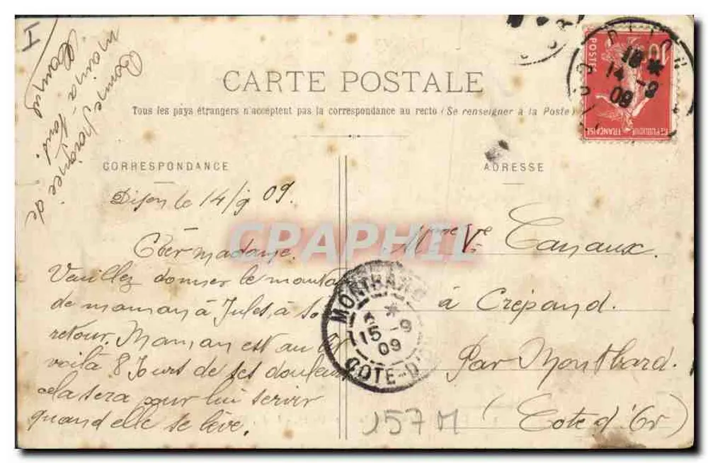 Dijon - Square da Place Darcy — L. V., editor - Verso