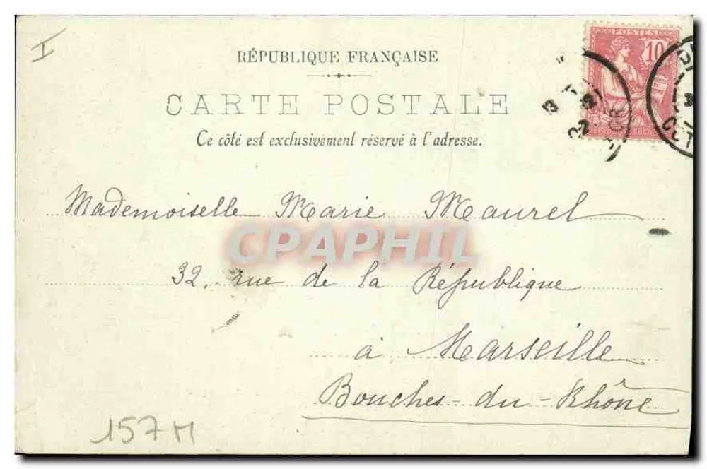 Dijon — Das ehemalige Kartäuserkloster. Portal der Kapelle — Verlag Beaum - Rückseite