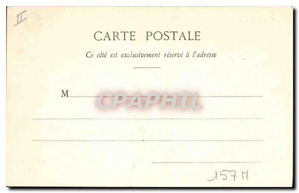 Dijon - Cours du Parc — L. V. édit. - Verso