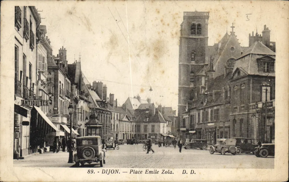 Dijon — Place Émile Zola — D.D. — n°89 - Frente