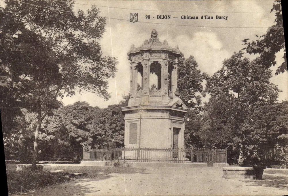 Dijon — Castelo da Água Darcy — H.G. Editor, n° 98 - Frente