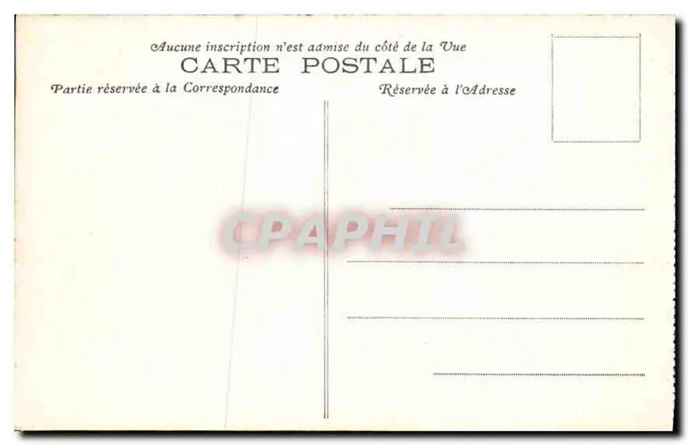 Blarritz (B.-P.) — Castelo Basco e a Rhûne — Fototipia Marcel Delboy, Bordeaux - Verso