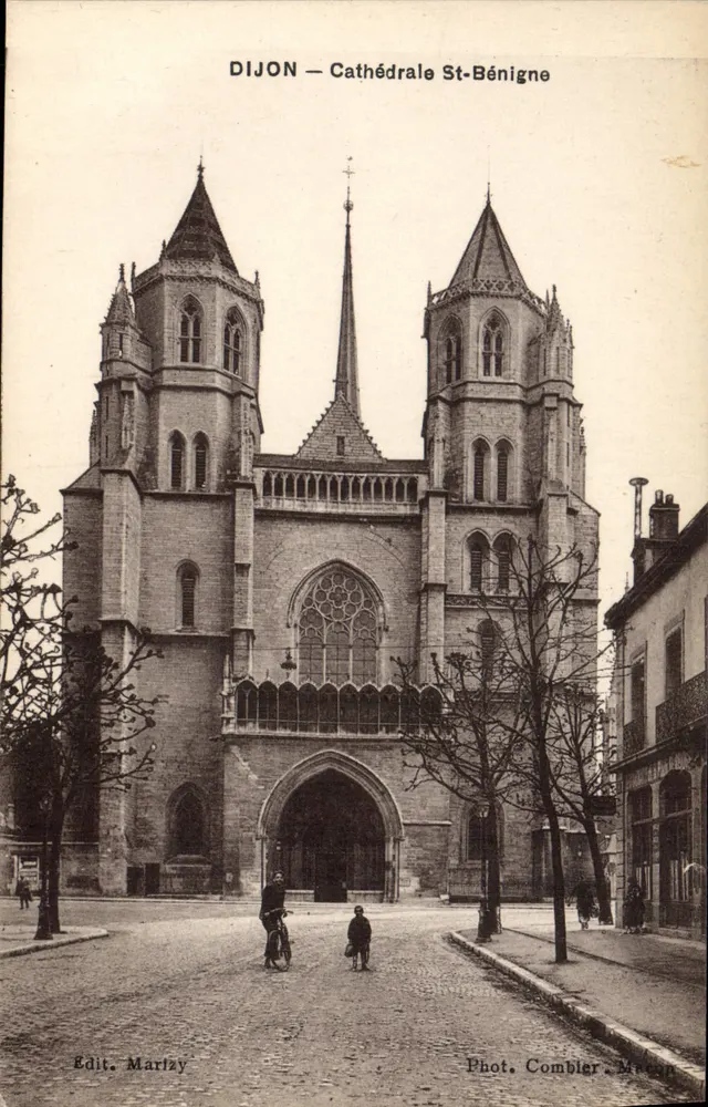 Dijon — Catedral de São Benigno — Edit. Marfzy - Frente