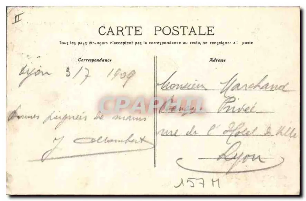 Dijon - Monument Carnot — editor E.D. Dijon, n°28 - Verso