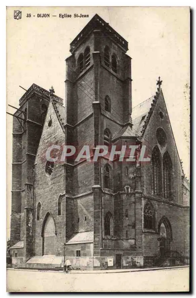 Dijon — Igreja de São João — n° 35 - Frente