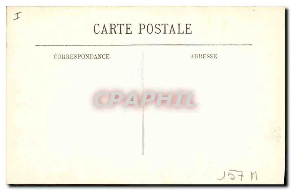 Dijon — O Hotel-de-Ville — LL. — n° 164 - Verso