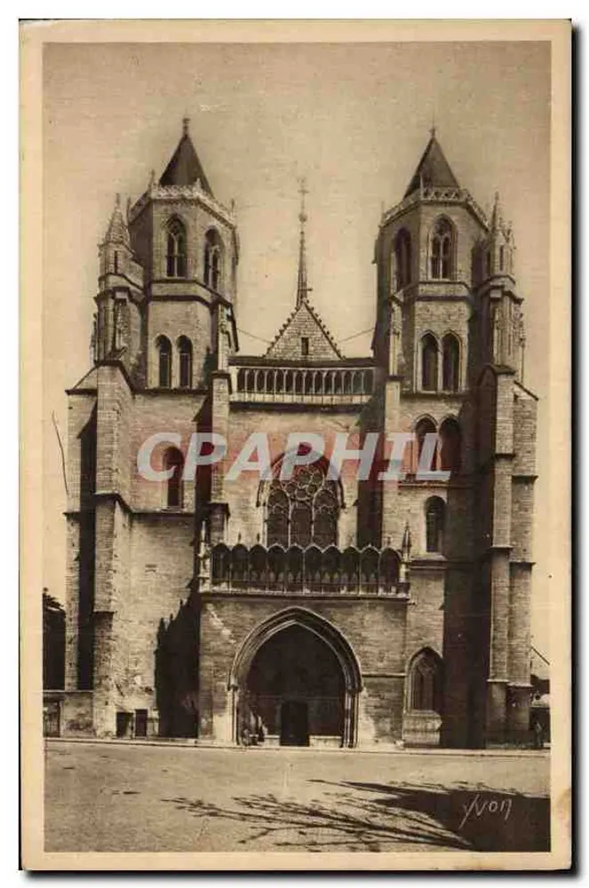 Kirche Saint-Bénigne — Dijon (Côte-d'Or) — Yvon - Vorderseite