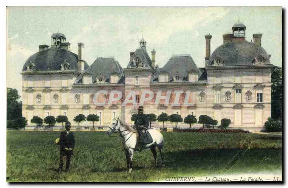 Cheverny — O Castelo — A Fachada — LL - Frente