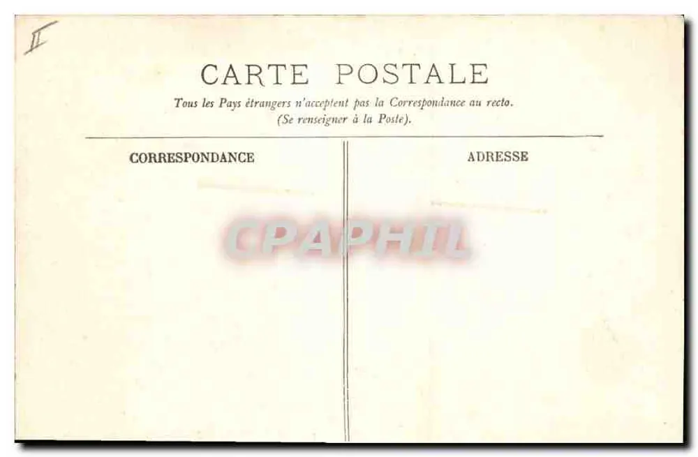 Cheverny — O Castelo — A Fachada — LL - Verso
