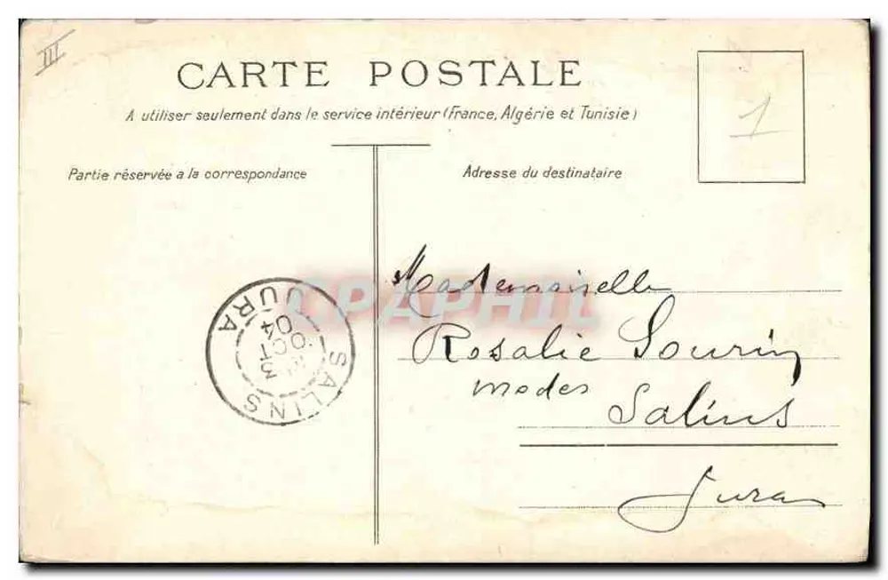 Marseille — La Joliette — Edição C. Marlière, Marseille - Verso