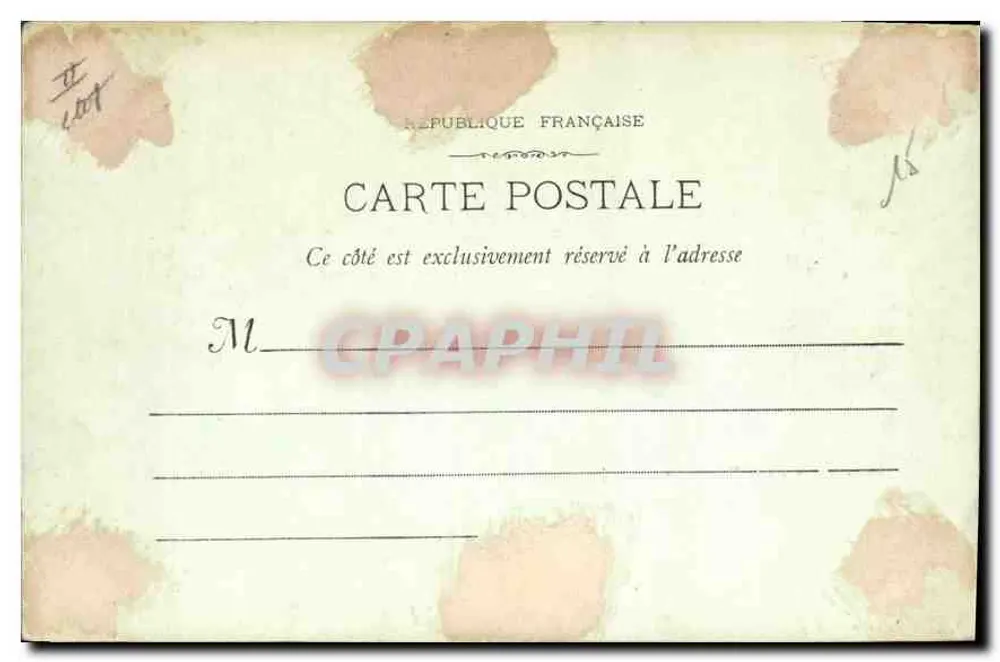 Marseille - 81 - Bassin von Joliette — Phototypie E. Lagour - Rückseite