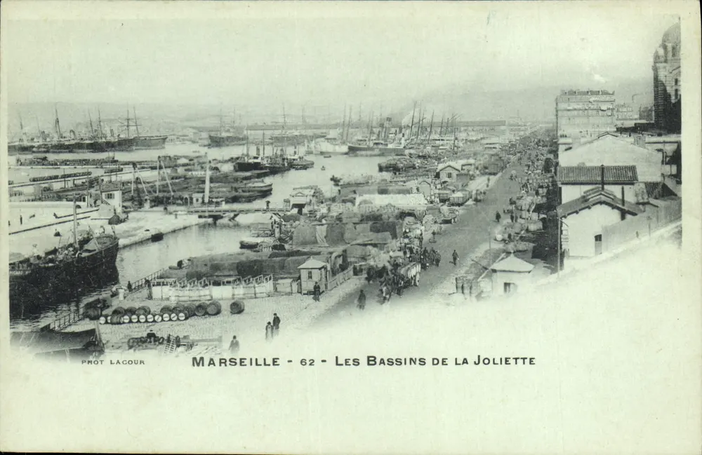 Marseille - 62 - Les Bassins de la Joliette — PNOT LACOUR - Vorderseite