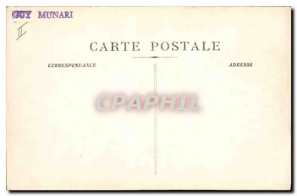 Marsella - Vista general de la Joliette — Editor Guy Munari, n°5 - Reverso