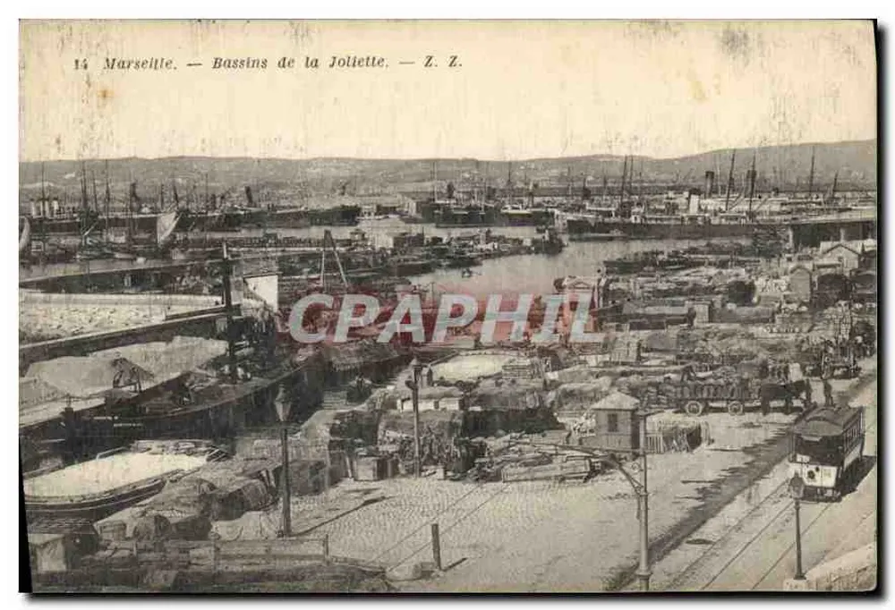 Marseille — Basins de la Joliette — Z. Z. - Vorderseite