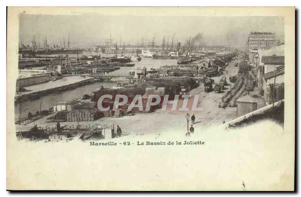Marseille - 62 - Der Hafen von Joliette — Verlag nicht sichtbar - Vorderseite
