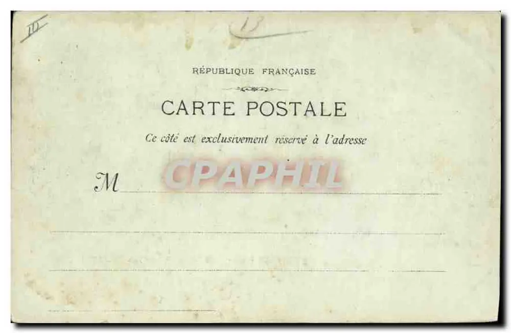 Marseille - Les Bassins de la Joliette — Phototypie E. Lacour - Rückseite