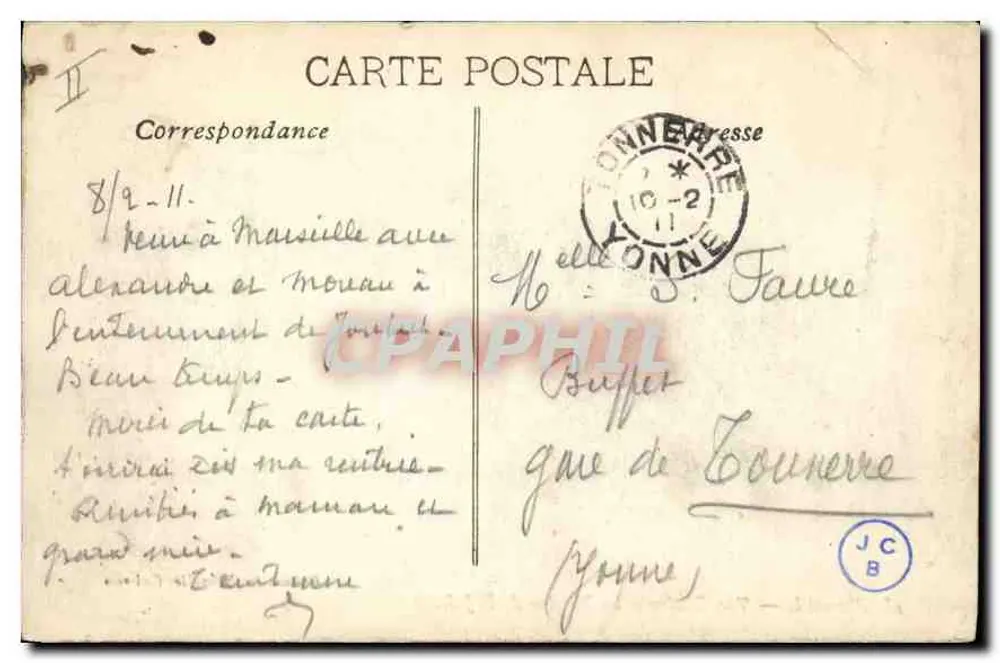 Marseille — Allgemeiner Blick auf die Joliette-Becken — Éd. 15 - Rückseite