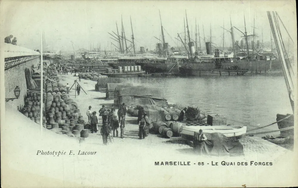 Marseille - 85 - O Caisso das Fornas — Fototipia E. Lacour - Frente