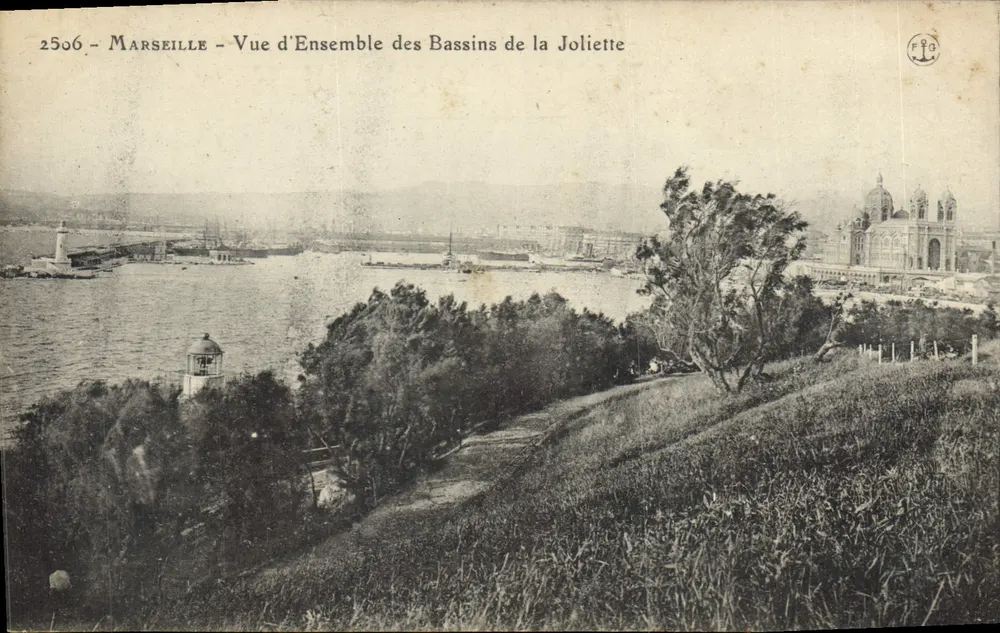 Marseille — Ansicht der Basins de la Joliette — FRO - Vorderseite