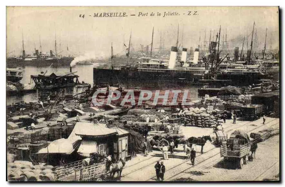 Marselha — Porto de La Joliette — Z Z. - Frente