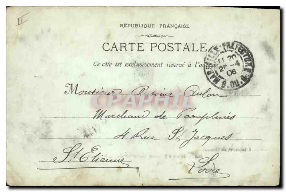 Marseille - 62 - Die Bassins de la Joliette — Phototypie E. Faccour, 19, rue Thaon - Rückseite
