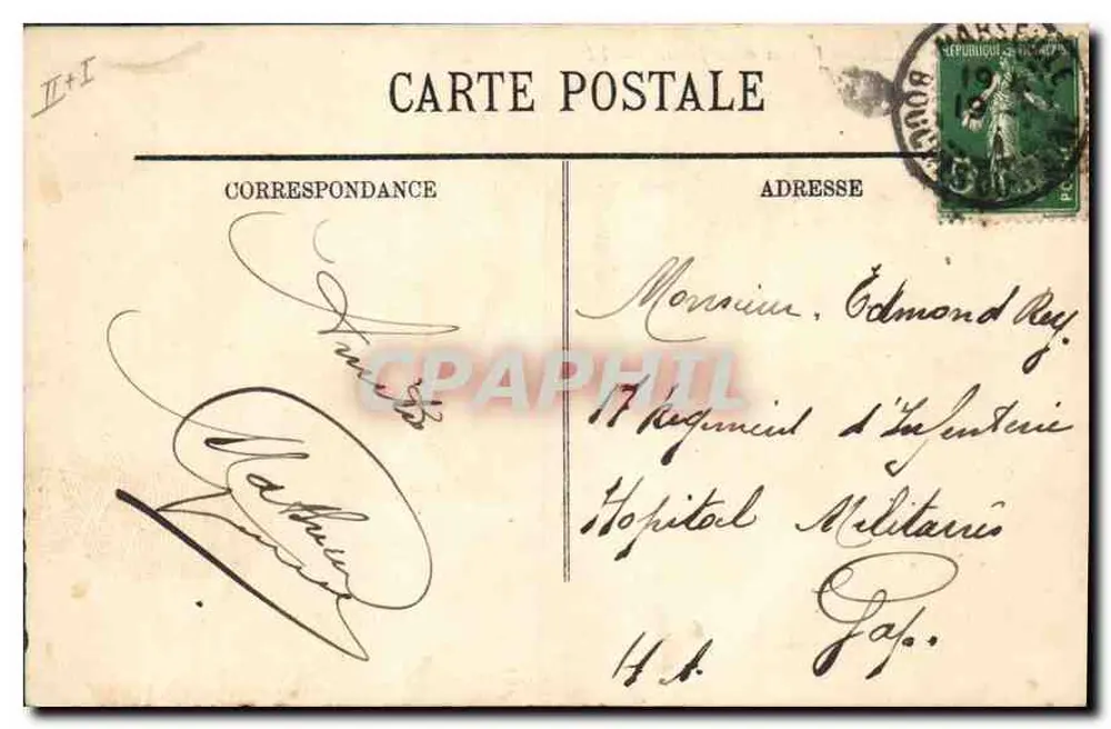 Marseille — Bassins de la Joliette — LL. — n° 323 - Rückseite