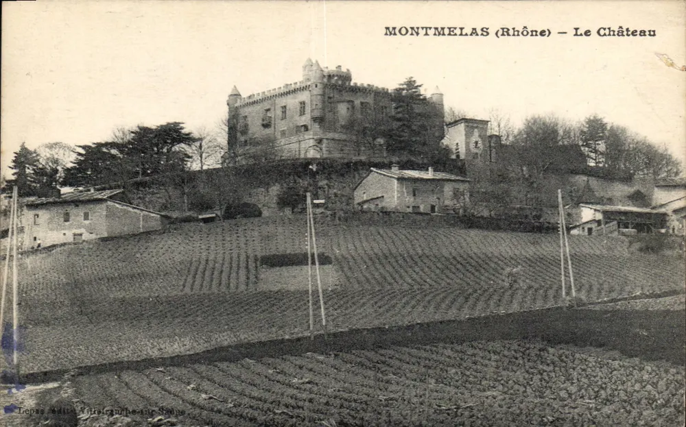 Montmelas (Rhône) — Le Château — Tepas Adria Vittelgranche-sur-Saône - Frente