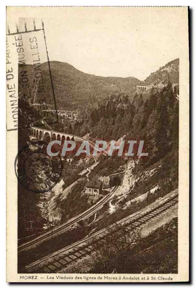 Morez — Die Viadukte der Linien von Morez nach Andelot und St-Claude - Vorderseite