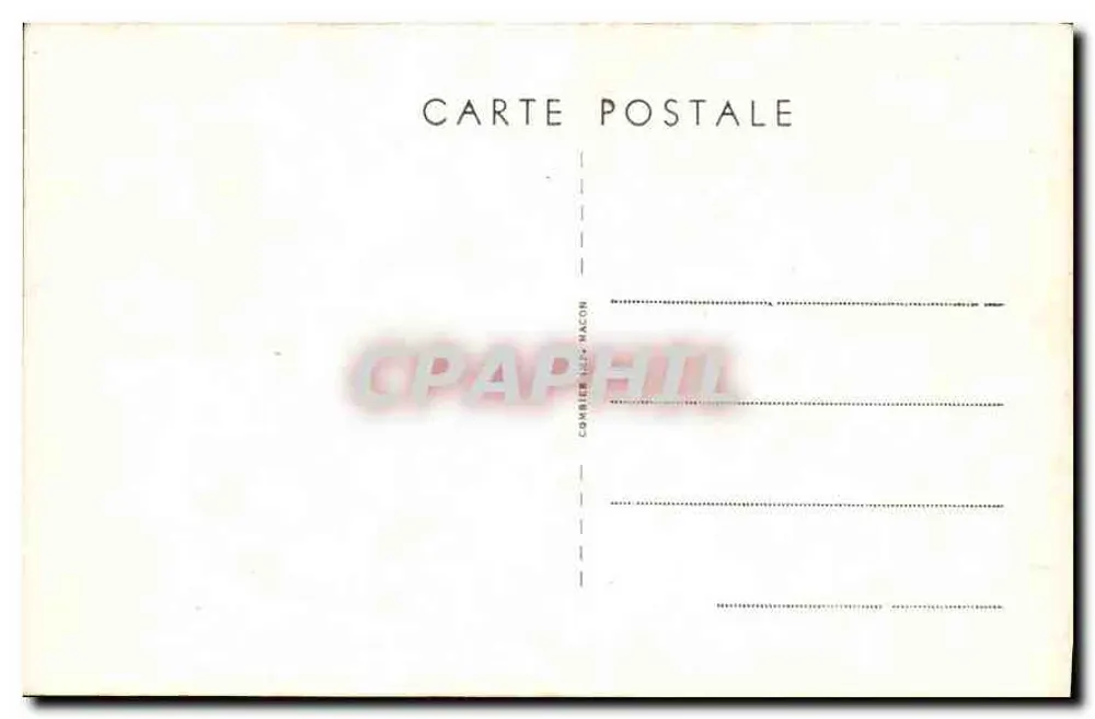 Thizy (Rhône) — La Chiesa — Comblain-Macon - Verso
