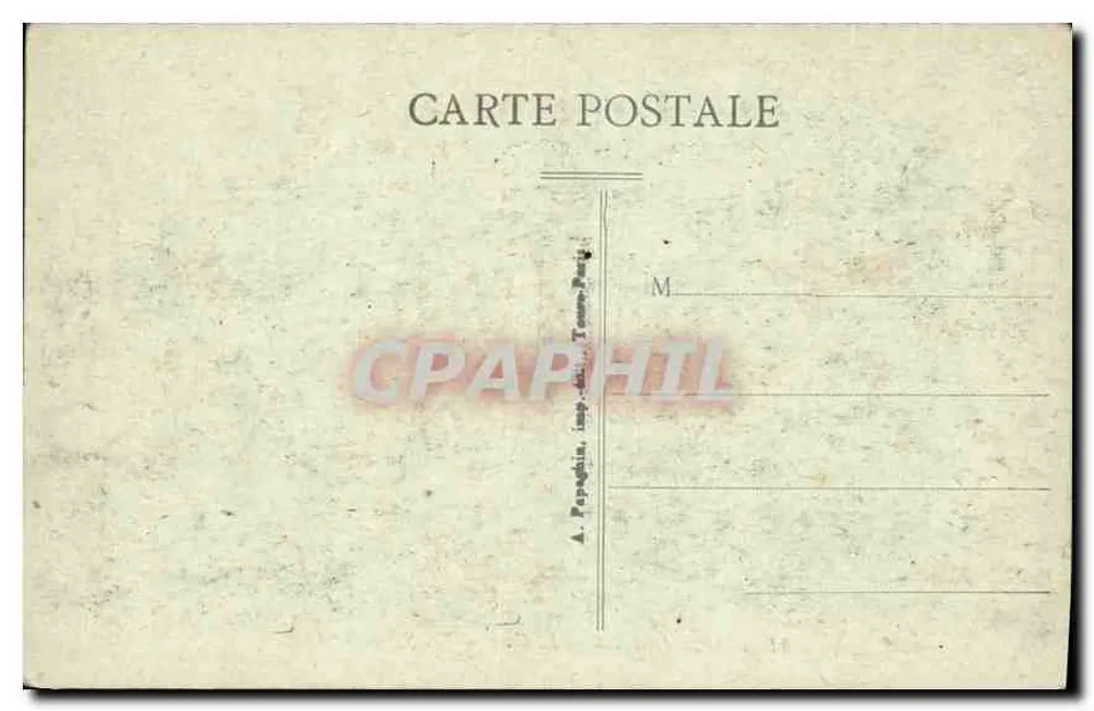 Tours (Loir-et-Cher) — A Gare — A. P. - Verso