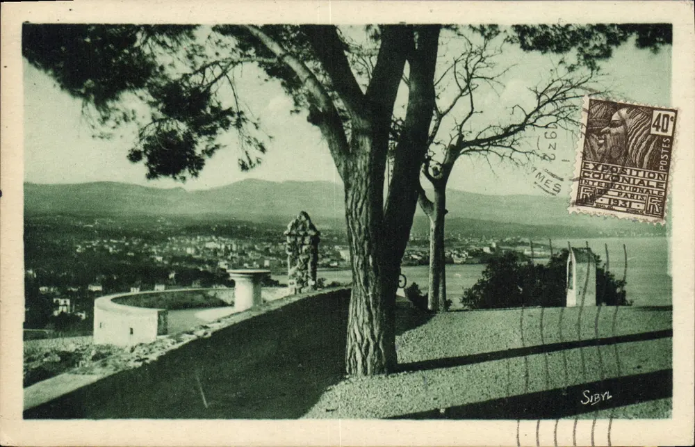Vista do Mont Garoupe — Exposição Colonial — editor Sibyl - Frente