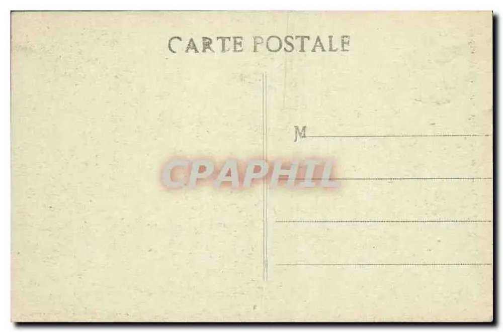 Marseille - Palais Longchamp (Hauptmotiv) - Rückseite
