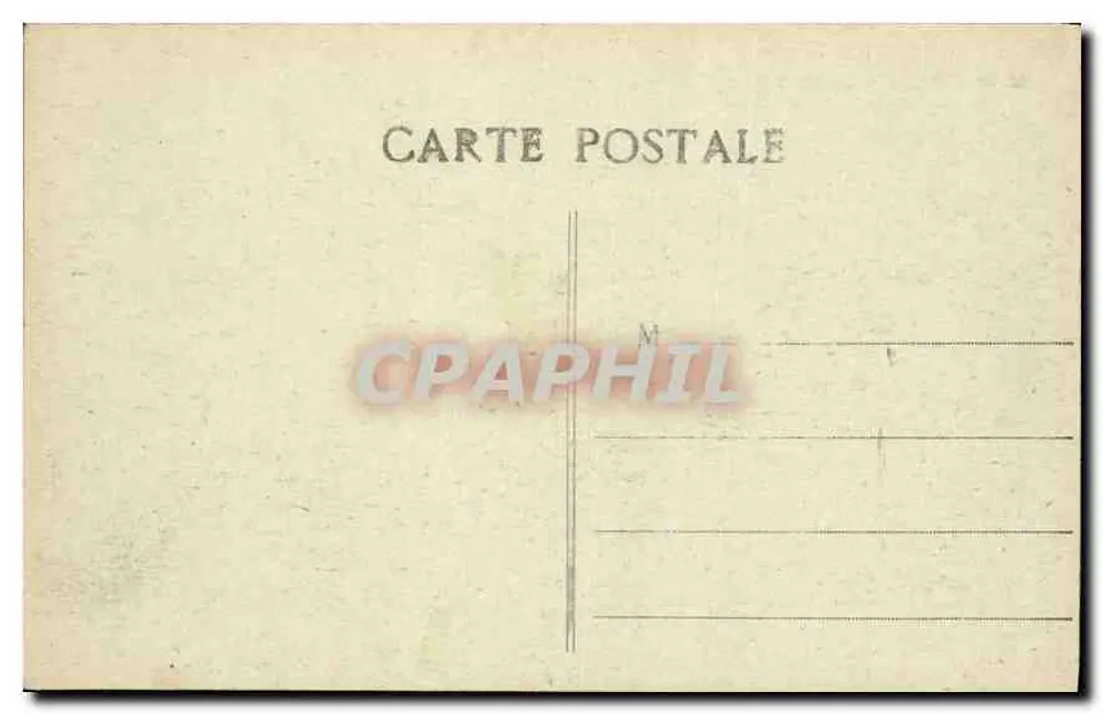 Marseille - Praça de Aix — Arco da República — editor não identificado - Verso